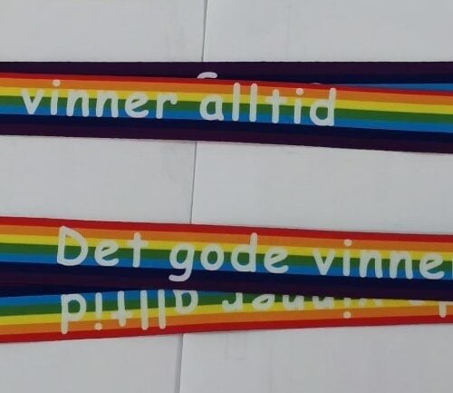 Nøkkelbånd - "Det gode vinner alltid"